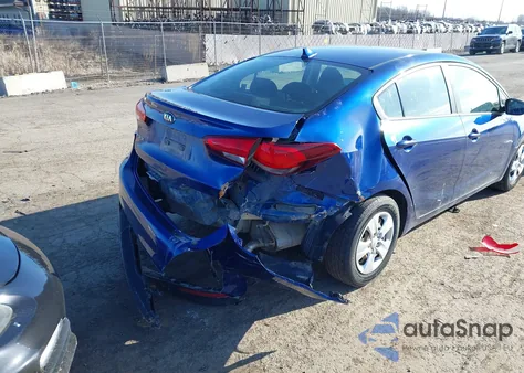 2018 Kia Forte Lx из США, поврежденный, VIN 3KPFK4A70JE284763